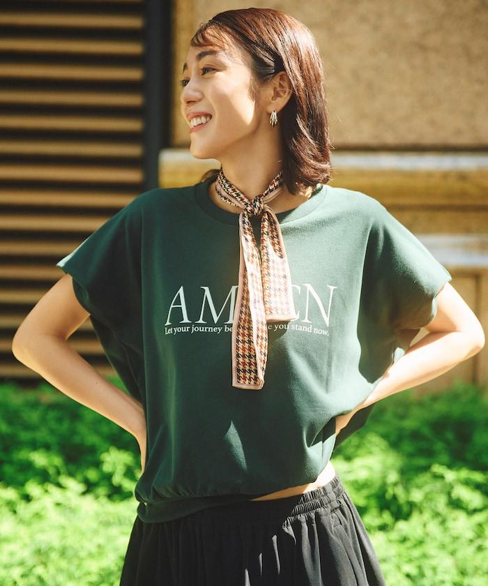 法式短袖T恤 半身裙套裝