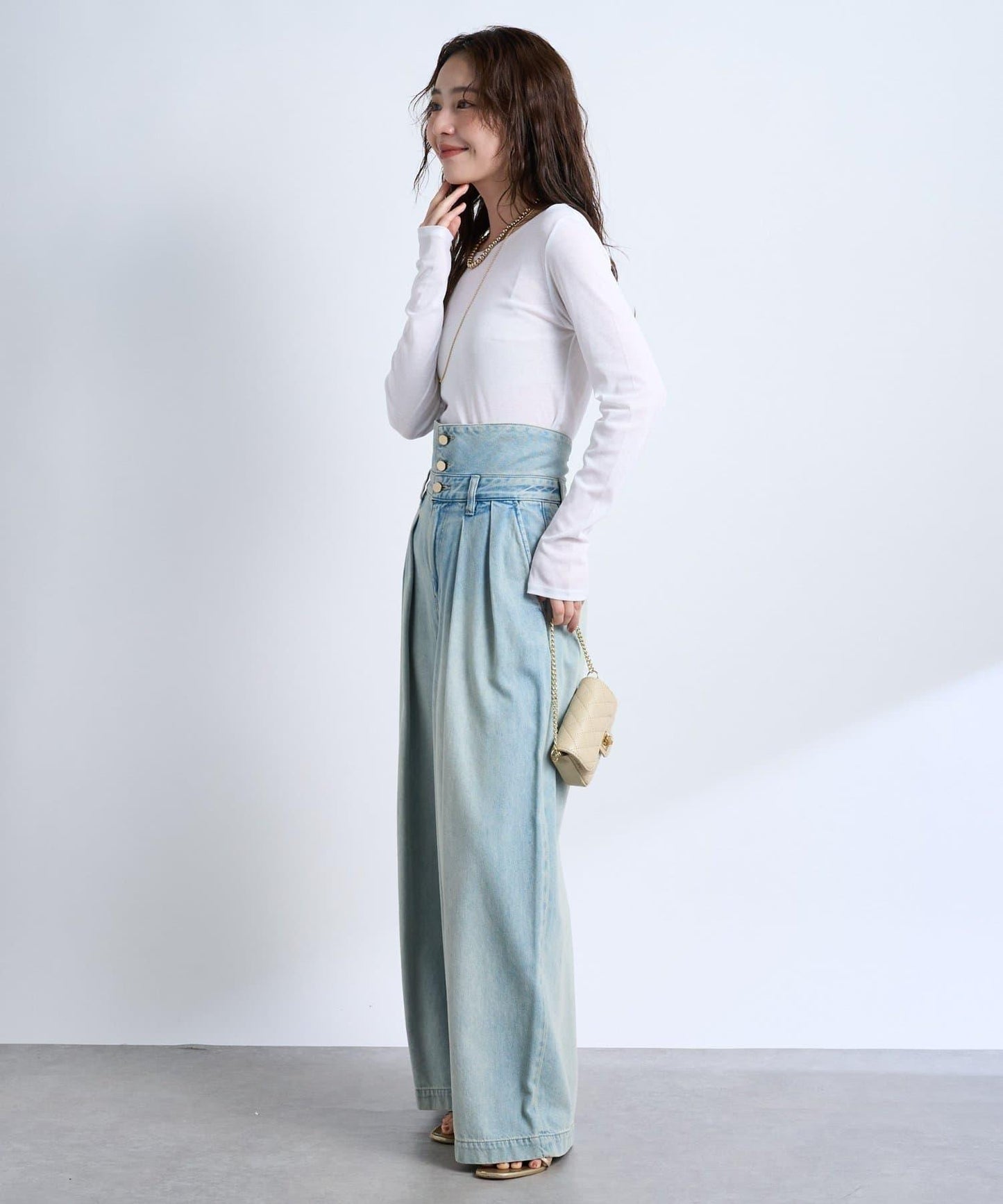 【La boutique BonBon】前後兩穿透視針織衫