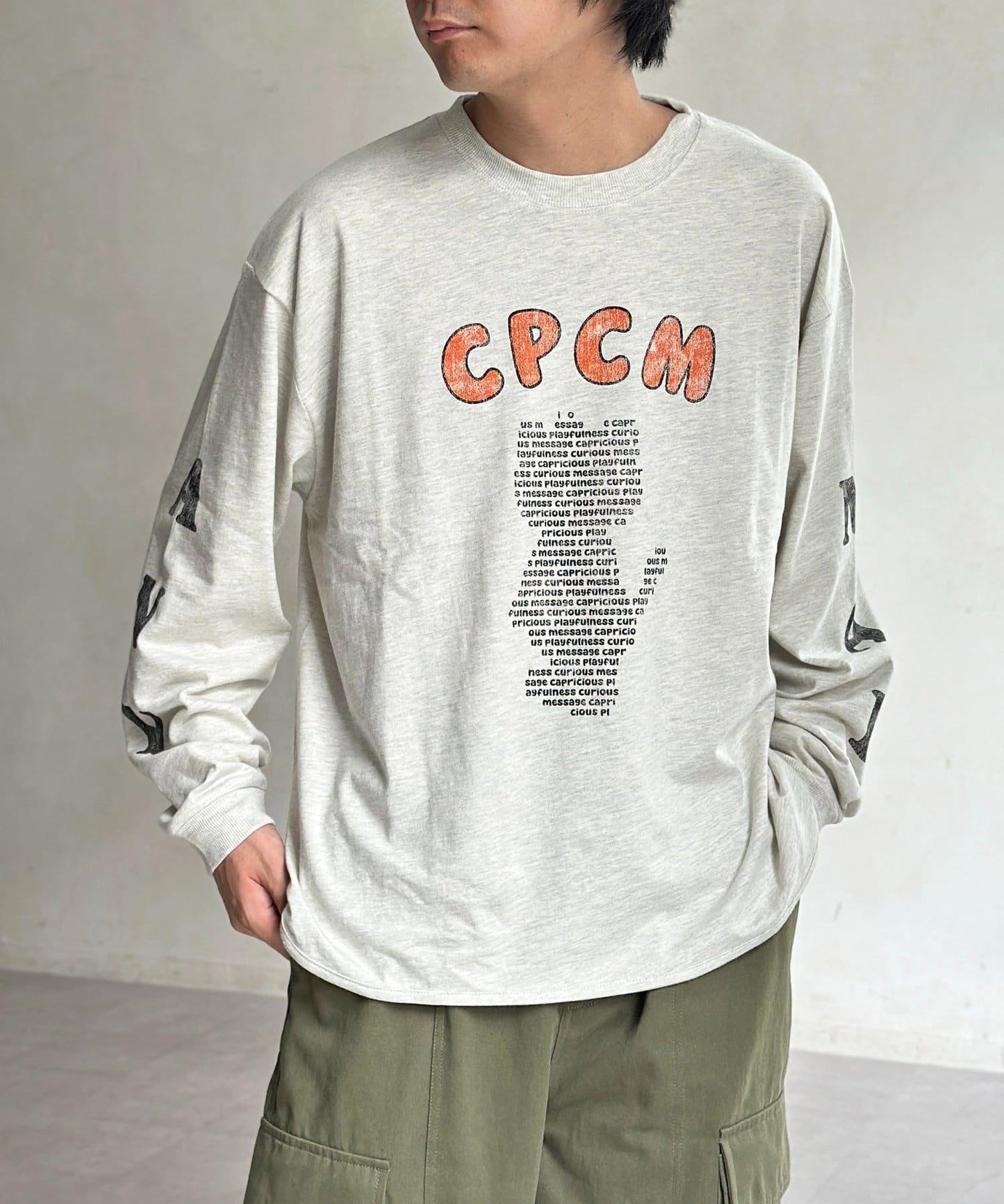 【ANYMAL】標誌圖案短袖T-shirt