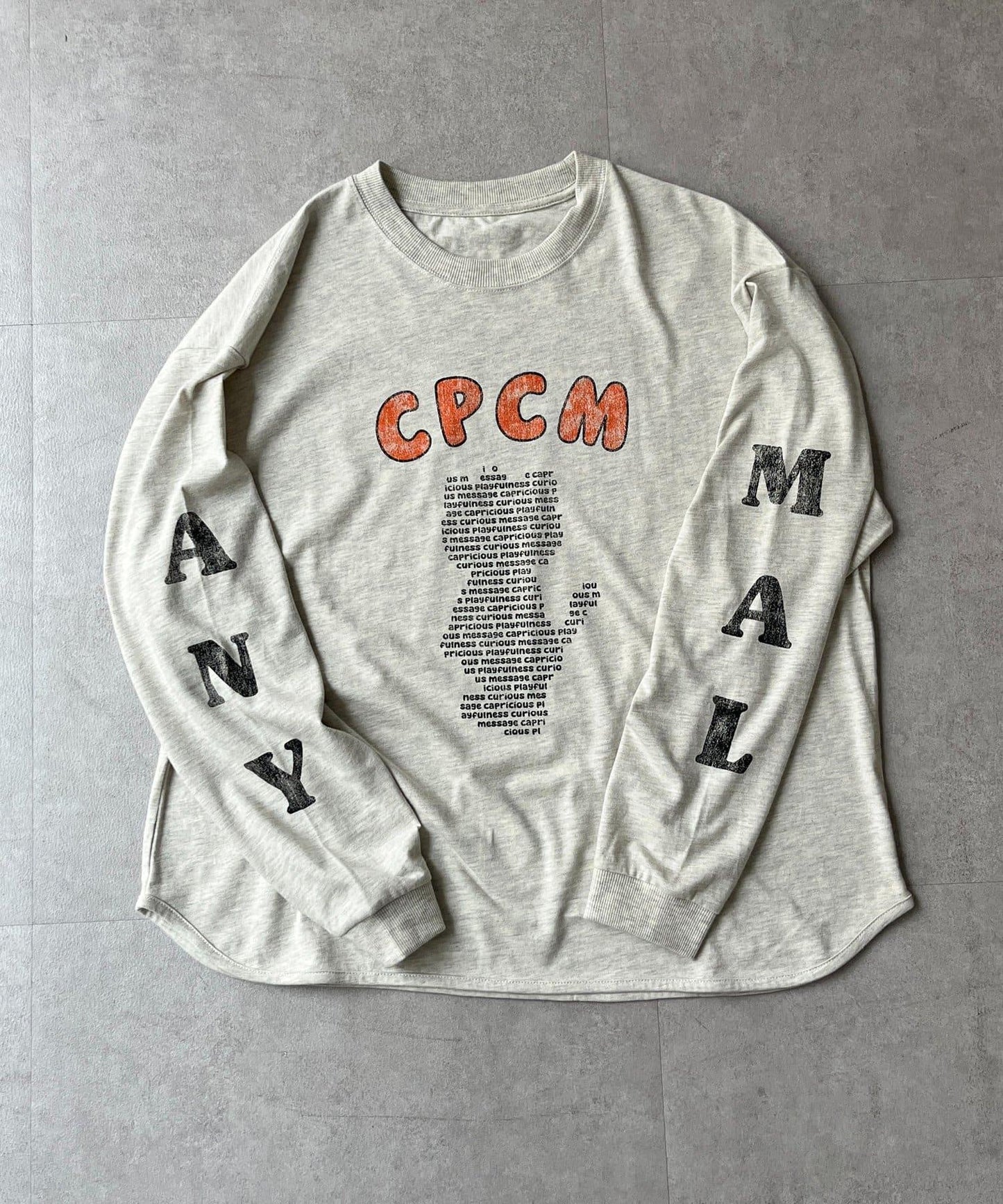【ANYMAL】標誌圖案短袖T-shirt
