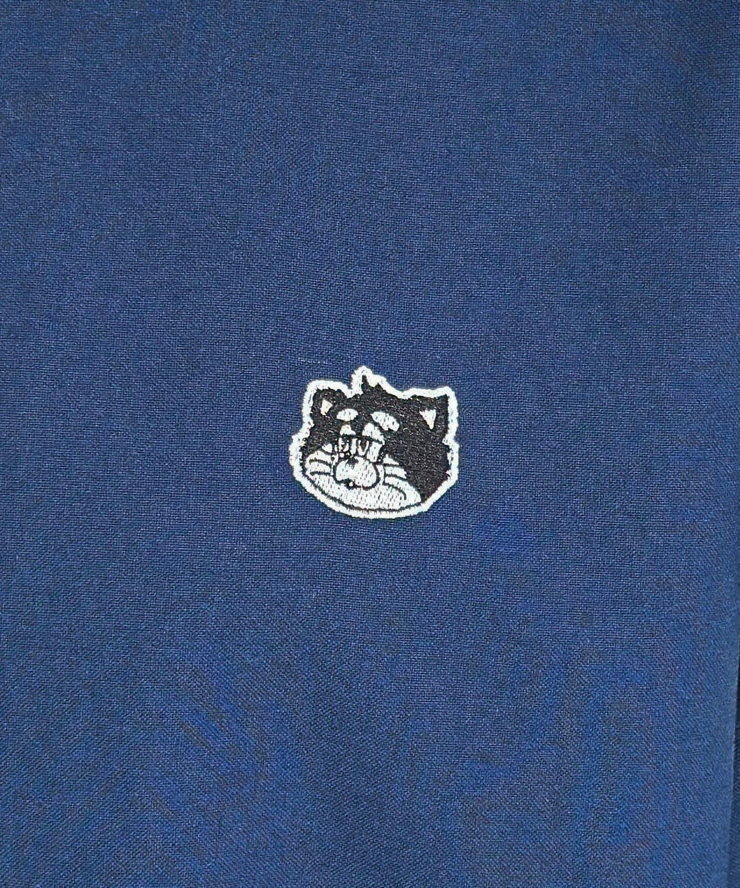 【ANYMAL】1點刺繡長袖牛津紡襯衫