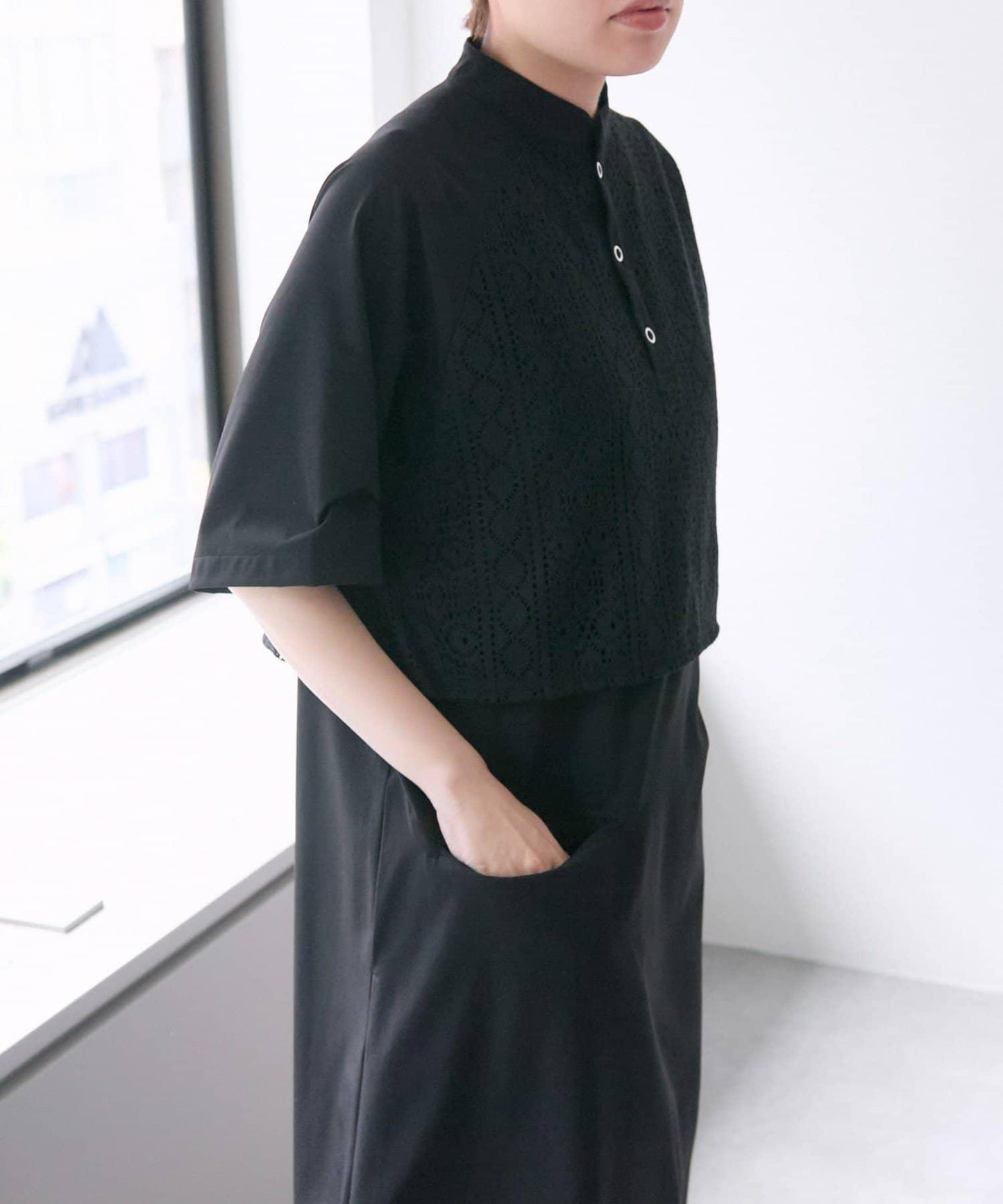 《有視頻/一件搞定!》蕾絲連衣裙【SUM1 STYLE(斯密風格)】