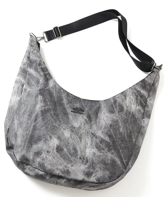 聯名 人造皮印花圓形肩包