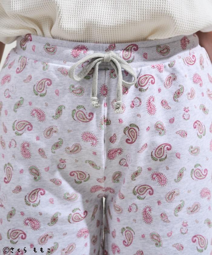 COJI-COJI 長袖 家居服套裝/睡衣套裝/格紋長T恤 毛衣褲 套裝/全印花褲