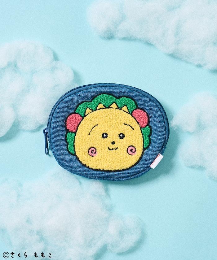 小雞哥哥 刺繡牛仔布化妝包