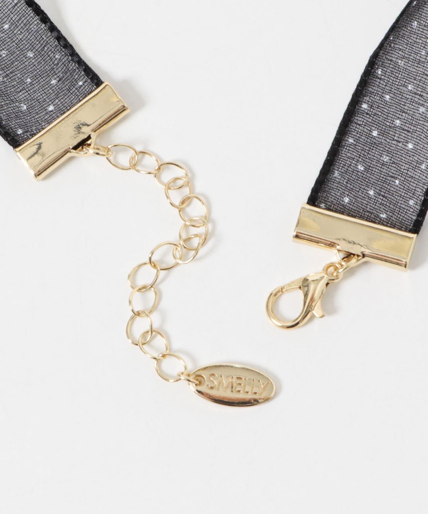 愛心裝飾波點透視頸圈