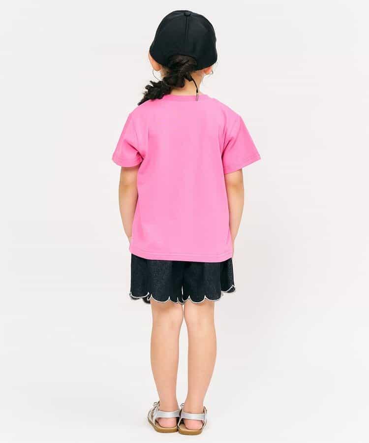 下襬扇邊刺繡短褲 短款