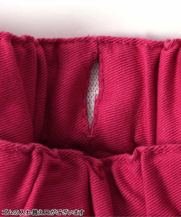 下襬扇邊刺繡短褲 短款