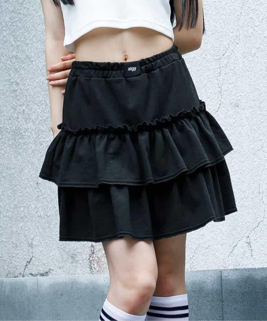 連衣裙荷葉邊短褲