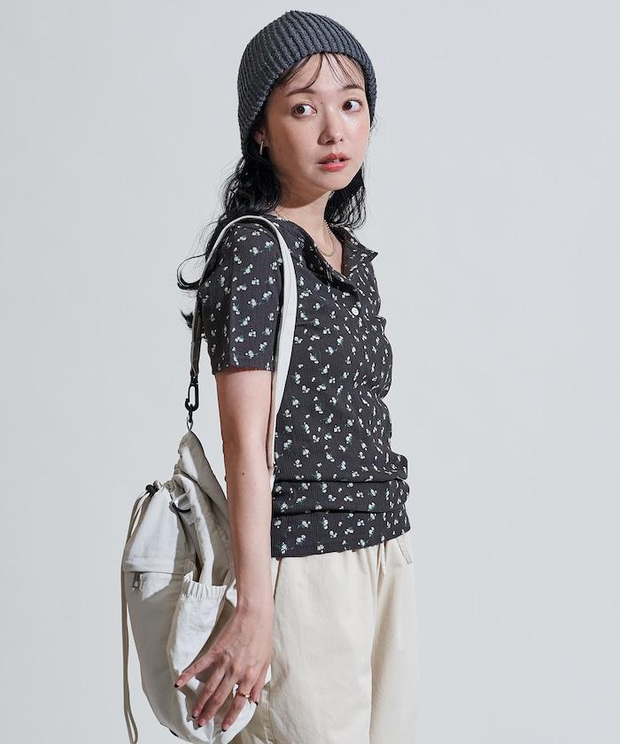 花紋 針孔 精梳 漢尼拔領T恤