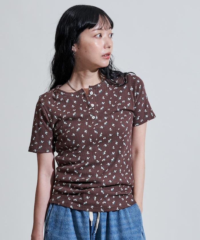 花紋 針孔 精梳 漢尼拔領T恤