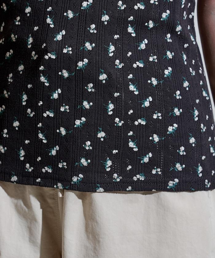 花紋 針孔 精梳 漢尼拔領T恤