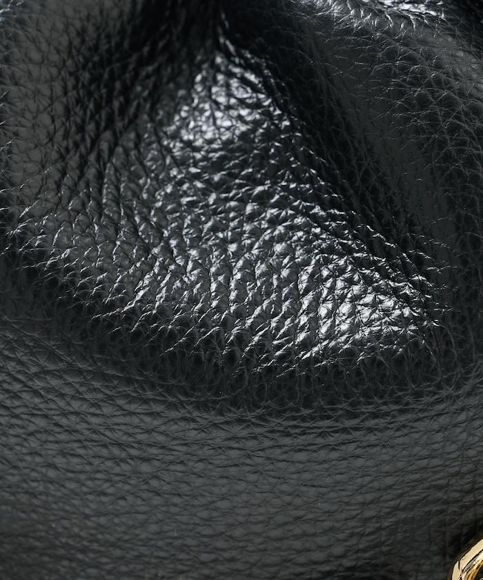 設計 2WAY 鏈條 皮質肩背迷你包