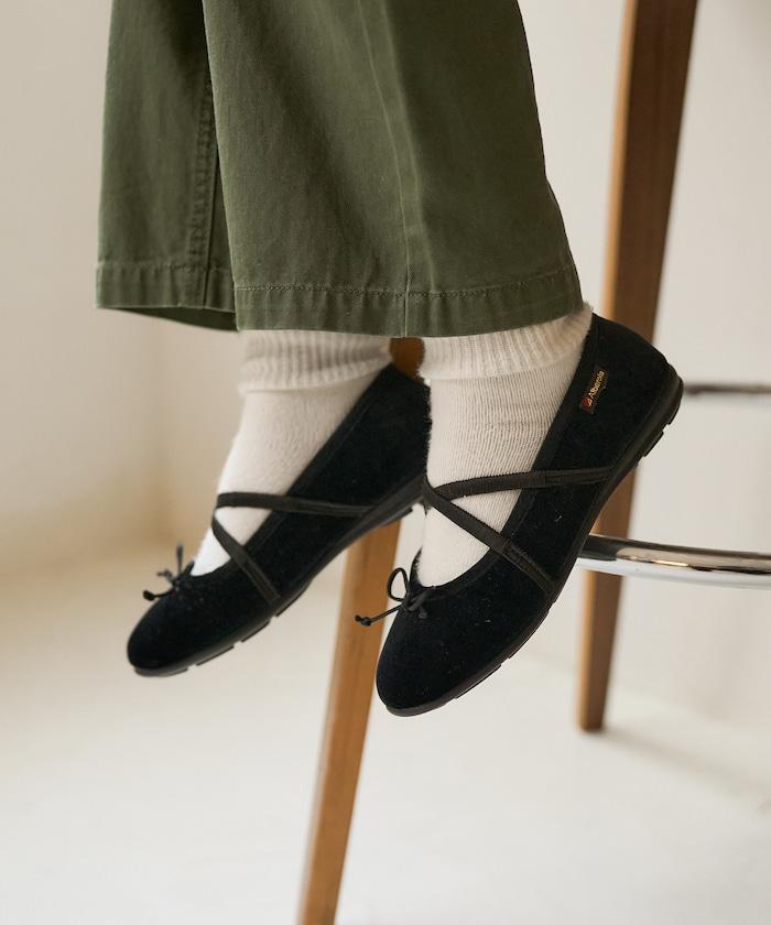 聯名 帶蝴蝶結的平底鞋