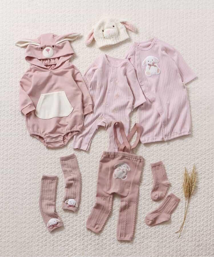 動物尾巴造型打底褲&襪子套裝