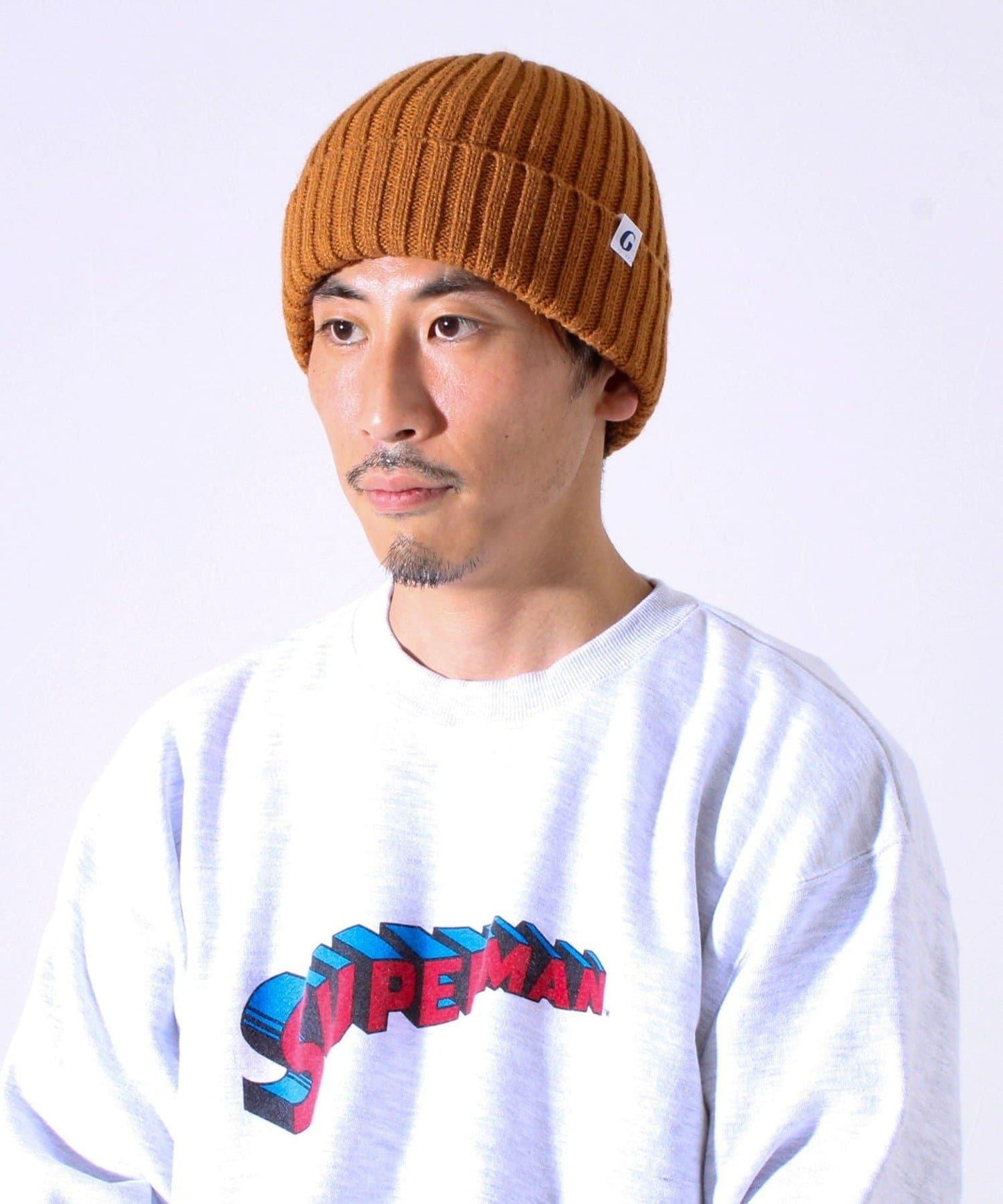 【GLOSTER/格洛斯特】內襯羊毛領口針織帽
