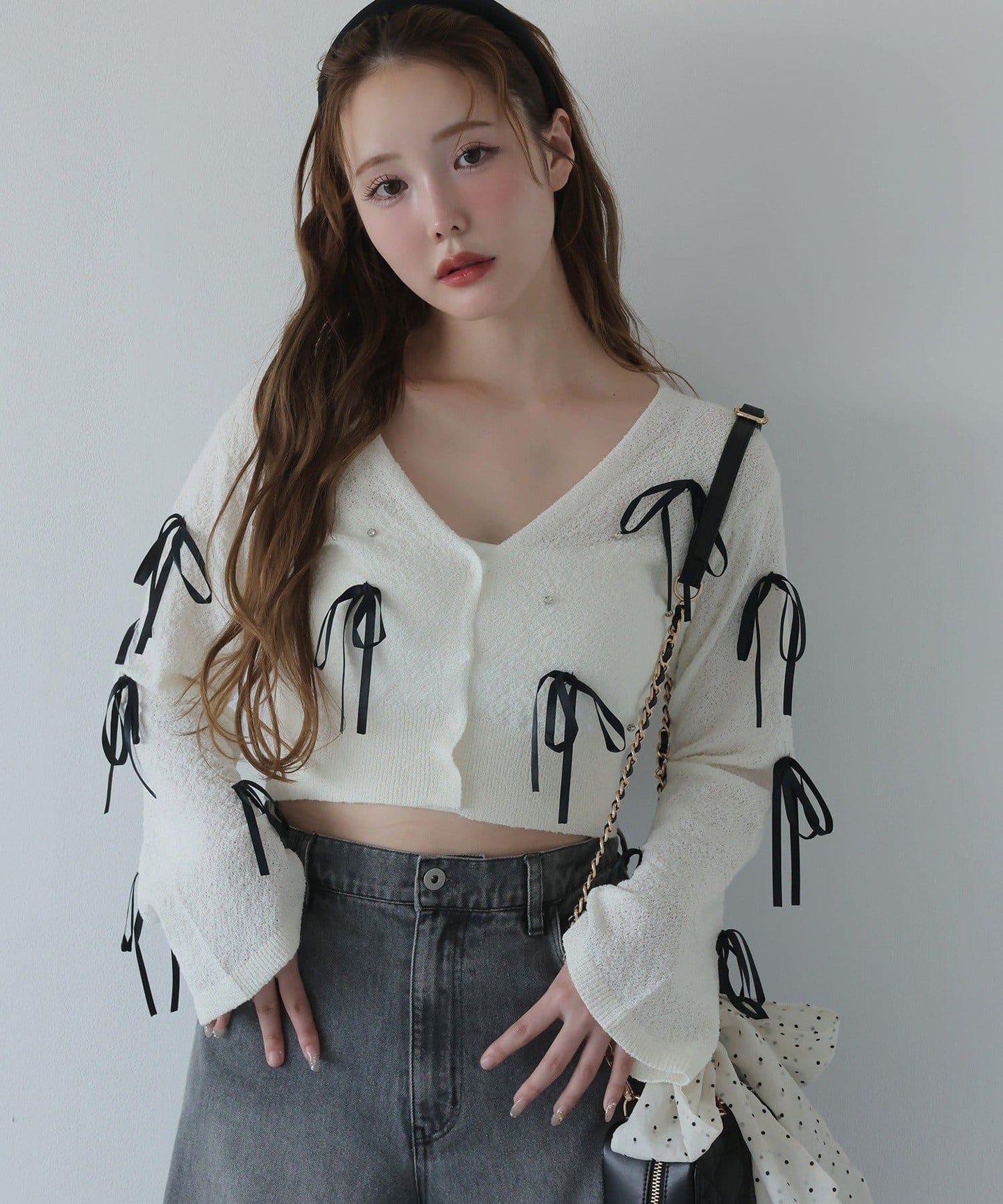 【Mode Ribbon Collection】蝴蝶結開衫