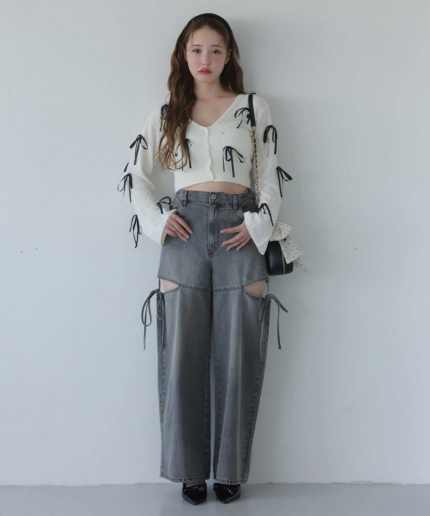 【Mode Ribbon Collection】蝴蝶結開衫