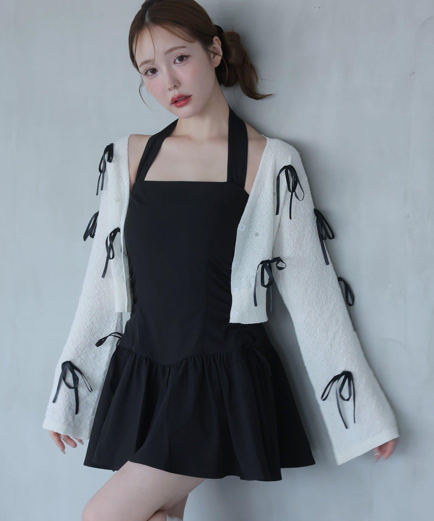 【Mode Ribbon Collection】蝴蝶結開衫