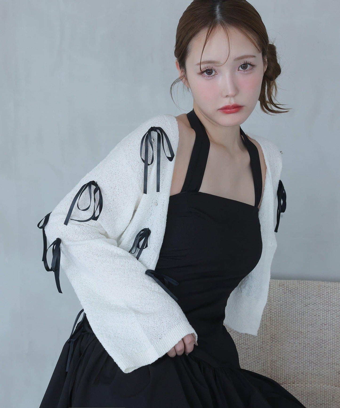 【Mode Ribbon Collection】蝴蝶結開衫