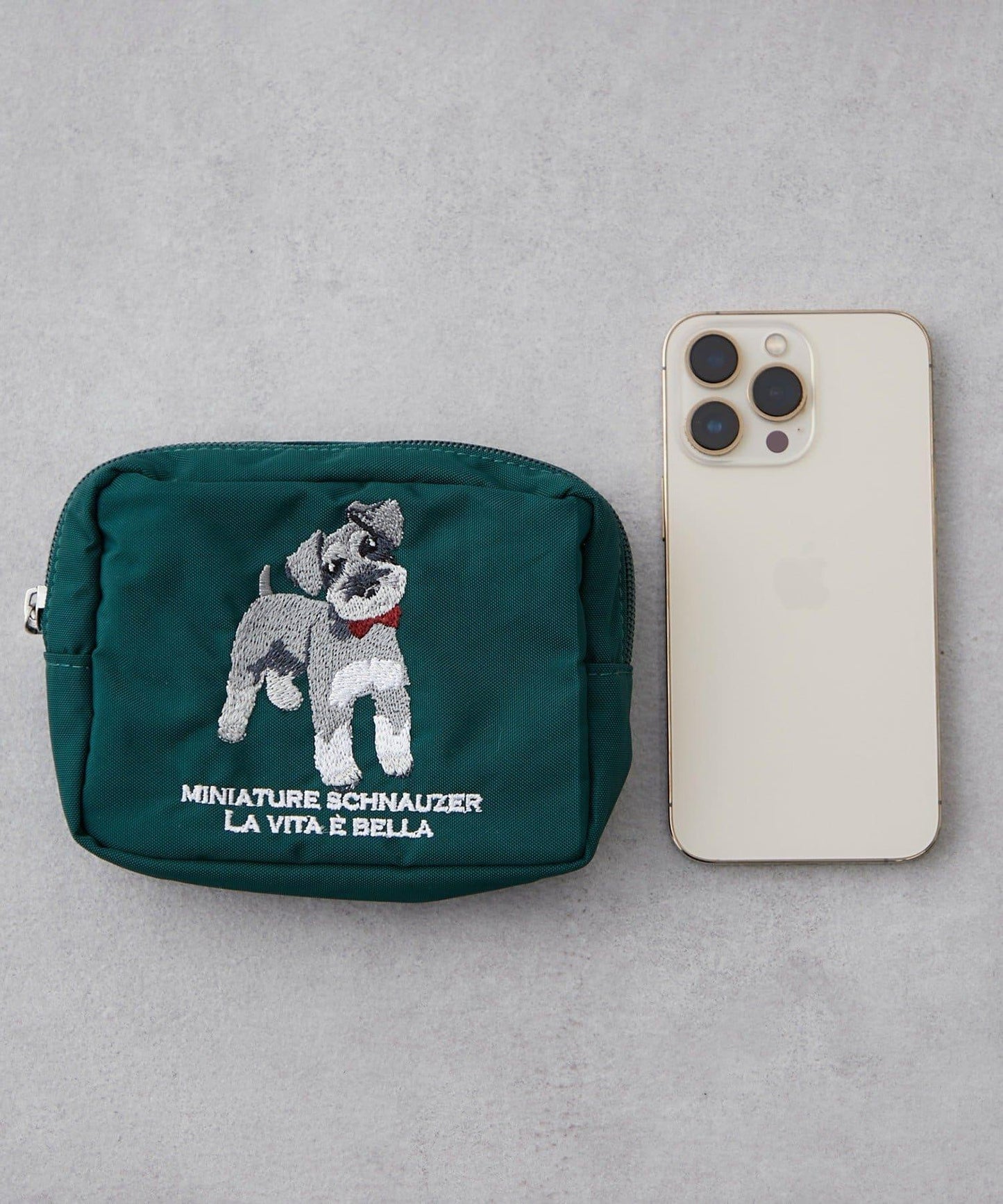 動物刺繡化妝包