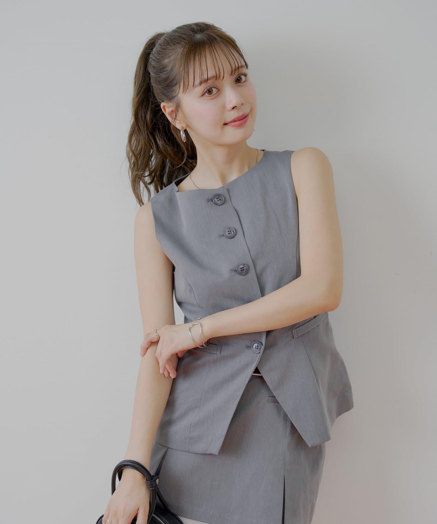 船領連體無袖背心