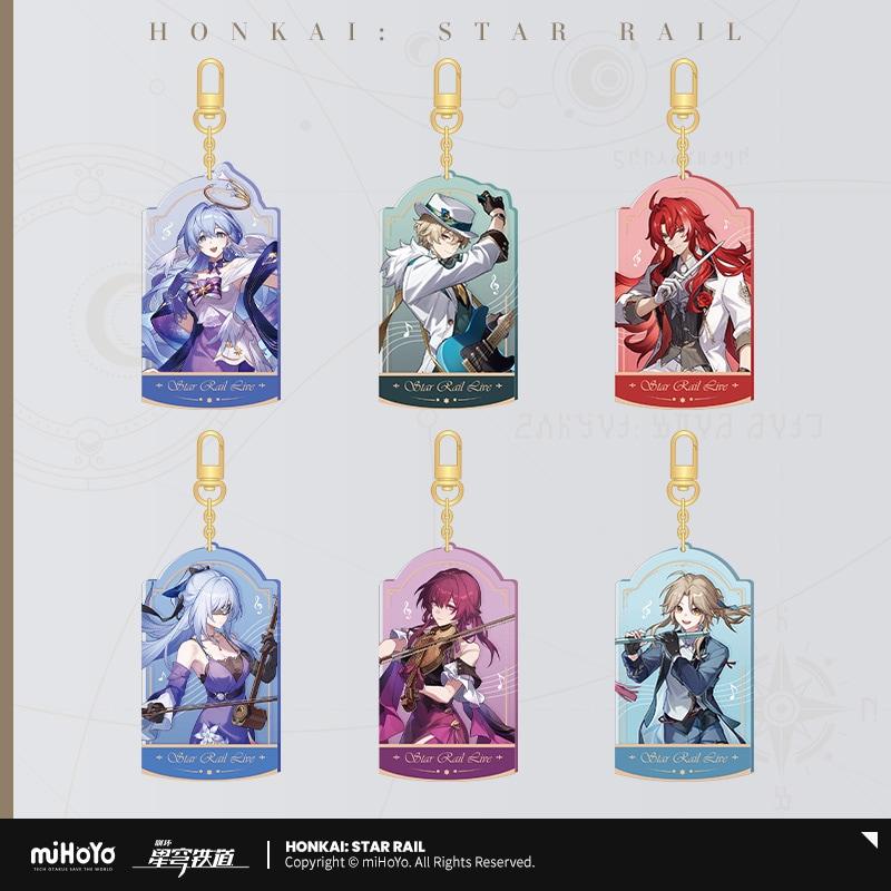《崩壞:星穹鐵道》_LIVE系列 亞克力鑰匙扣 綠幽靈