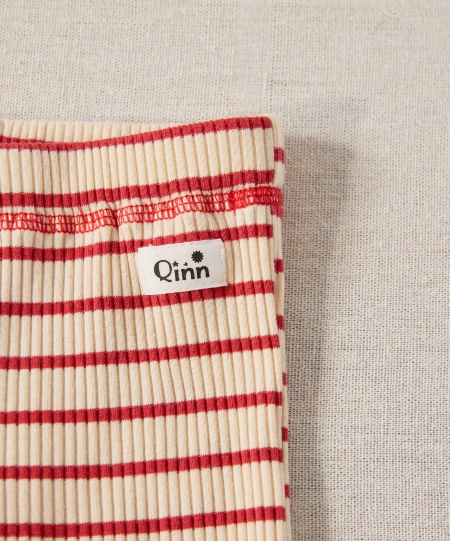 【嬰兒】【Qinn】條紋彈力緊身褲