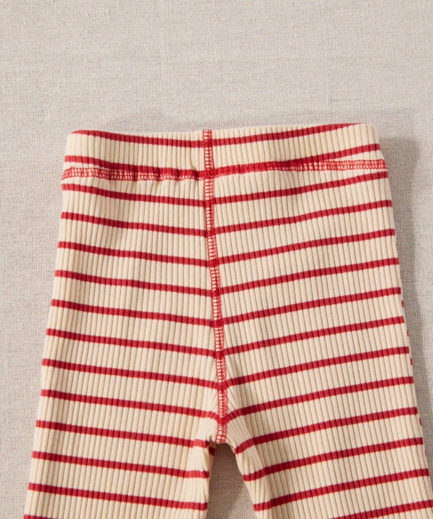 【嬰兒】【Qinn】條紋彈力緊身褲