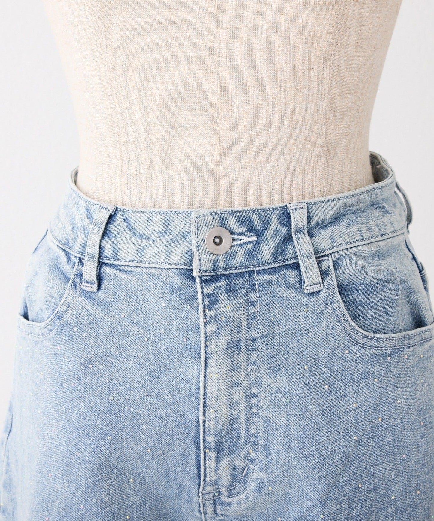 《S・M尺碼展開》寬鬆牛仔褲