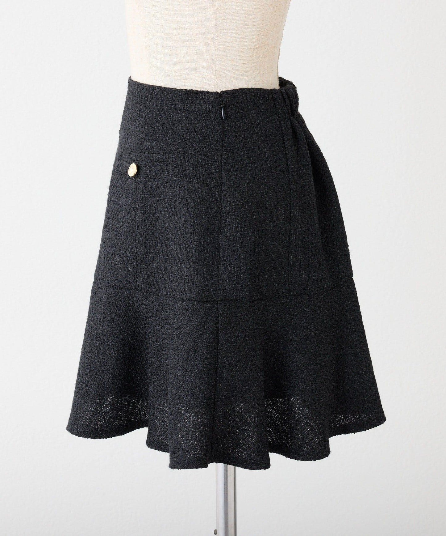 低腰喇叭迷你裙