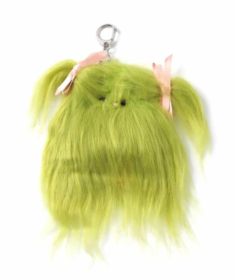 毛茸茸蝴蝶結怪獸掛飾