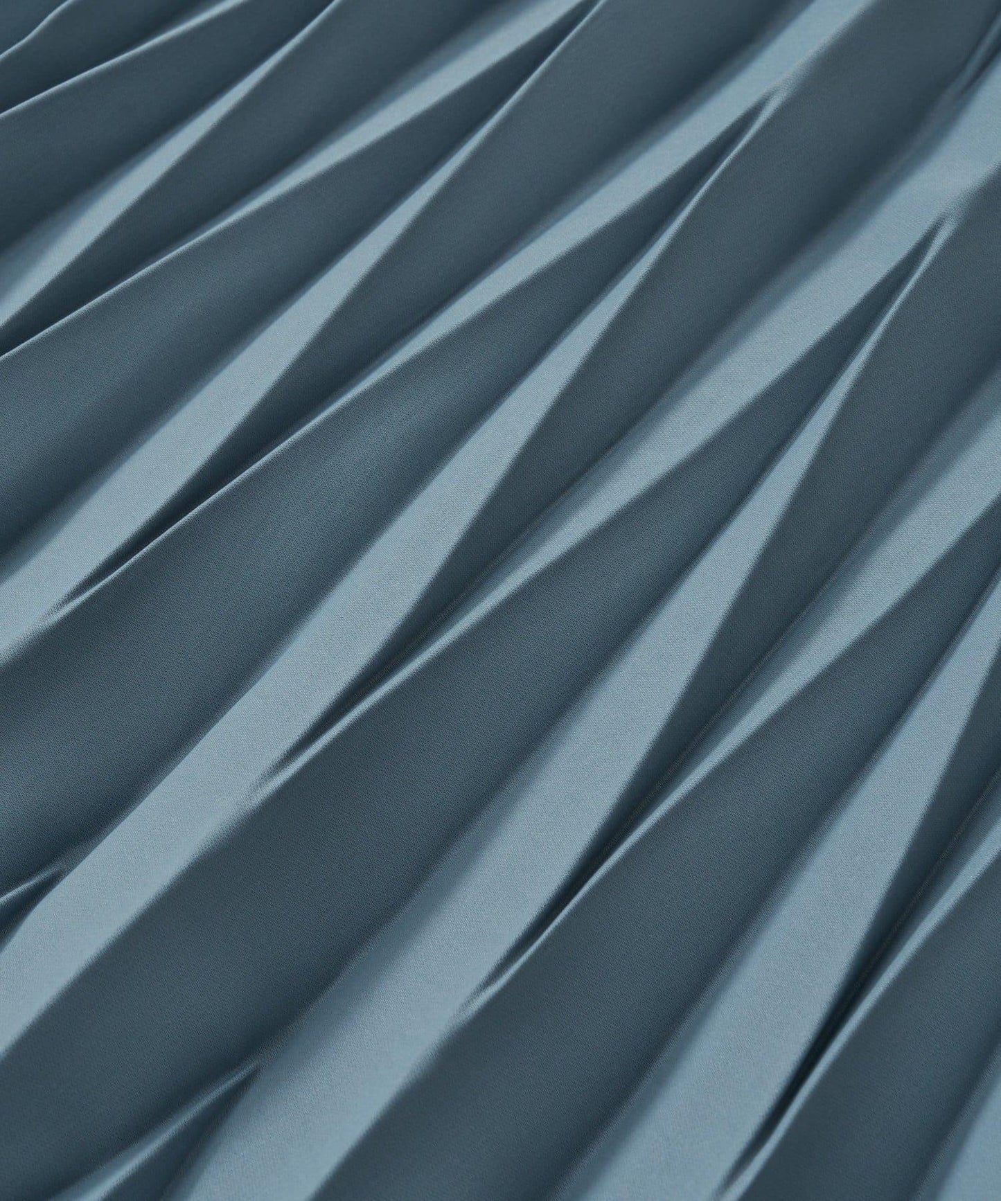 《腰部全鬆緊設計·優雅顯瘦◎》褶皺半身裙