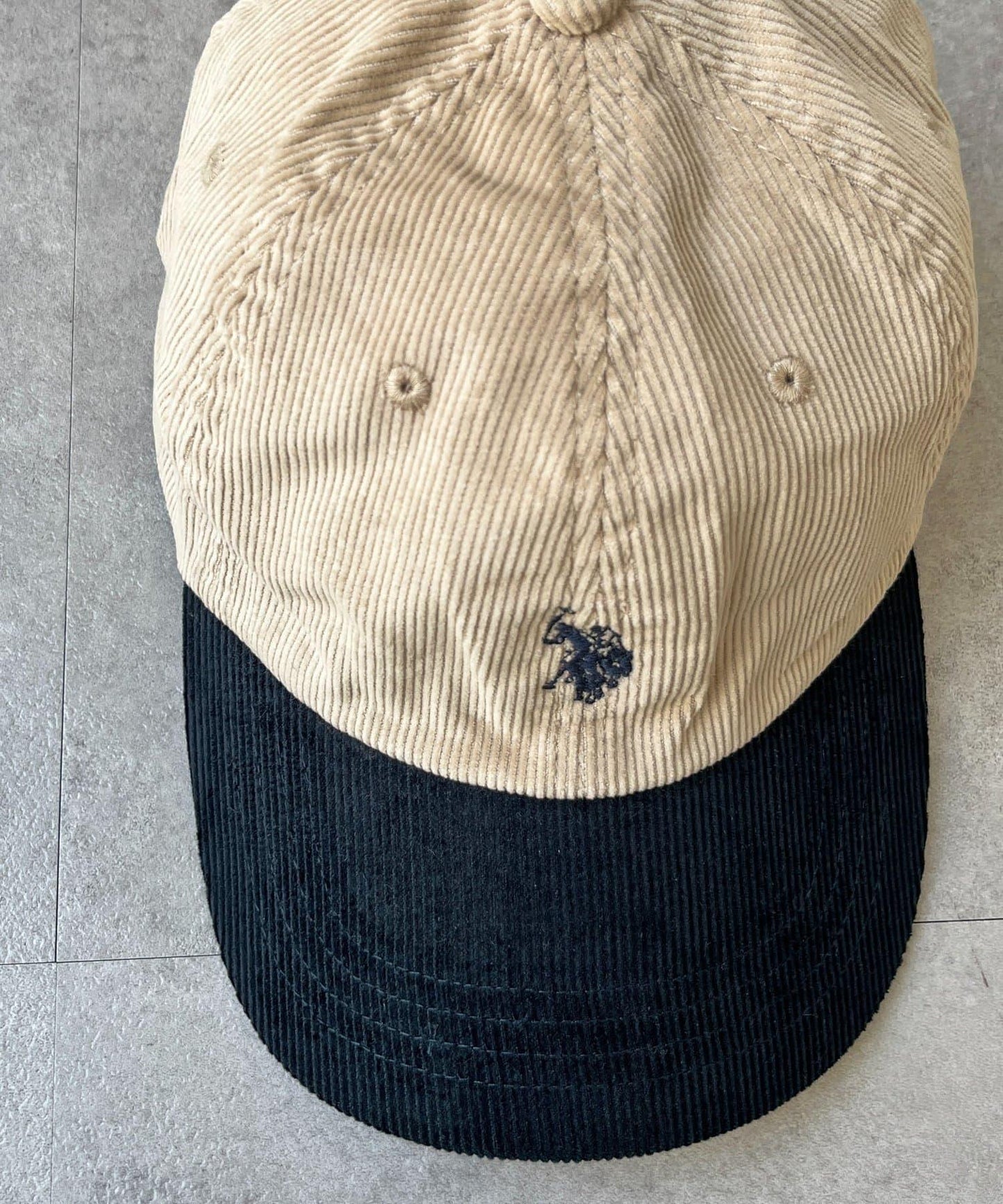 【美國馬球協會】燈芯絨帽