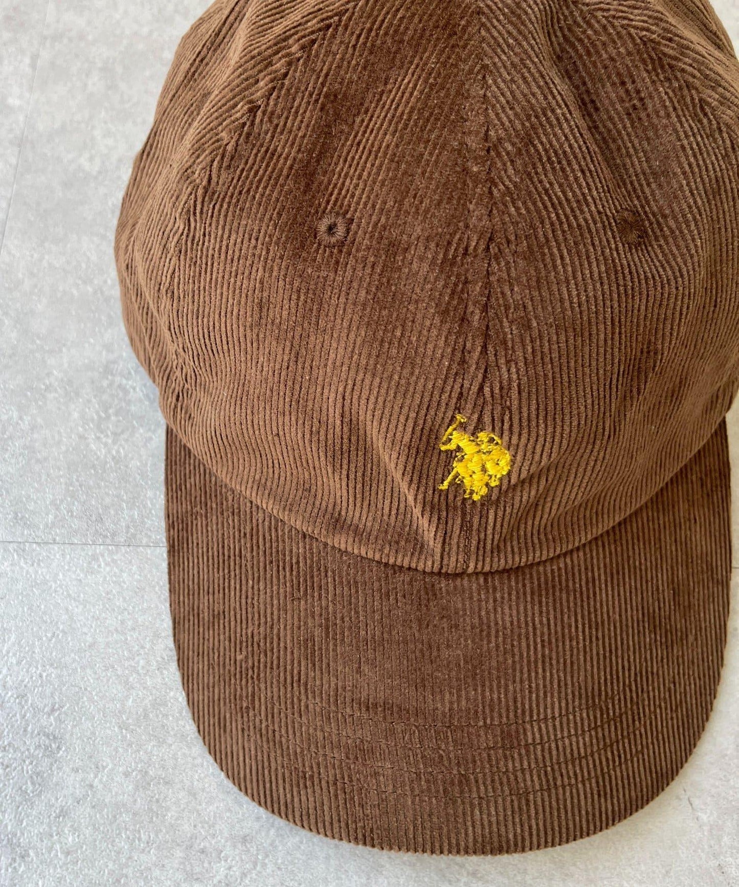 【美國馬球協會】燈芯絨帽