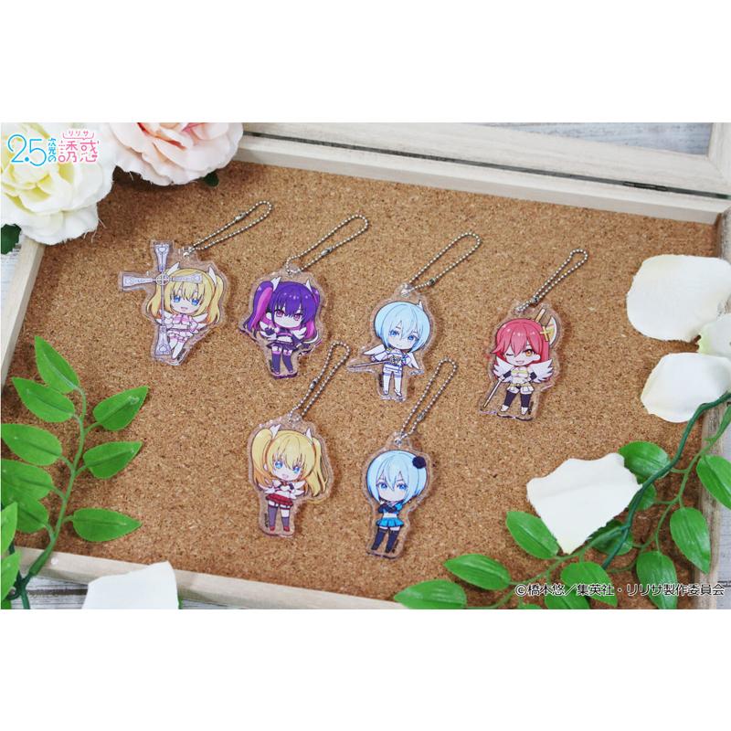 _迷你亞克力鑰匙扣 【莉莉艾爾】 天使空降隊版。