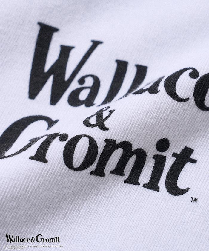 "Wallace & Gromit" 背面印花T恤