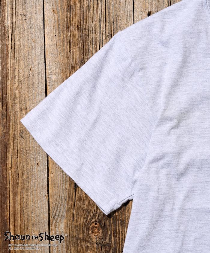 “Shaun the Sheep”背面印花T恤