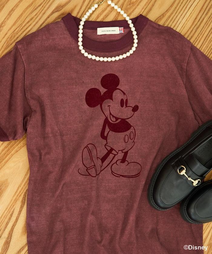 【米奇老鼠】領口T恤