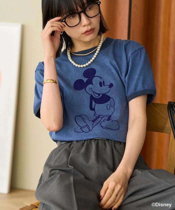 【米奇老鼠】領口T恤