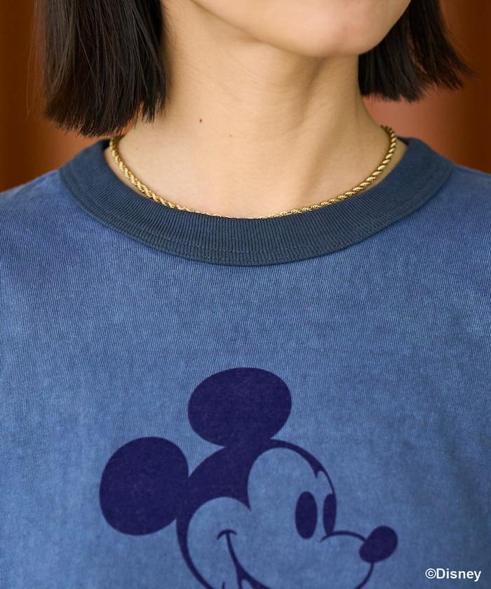 【米奇老鼠】領口T恤