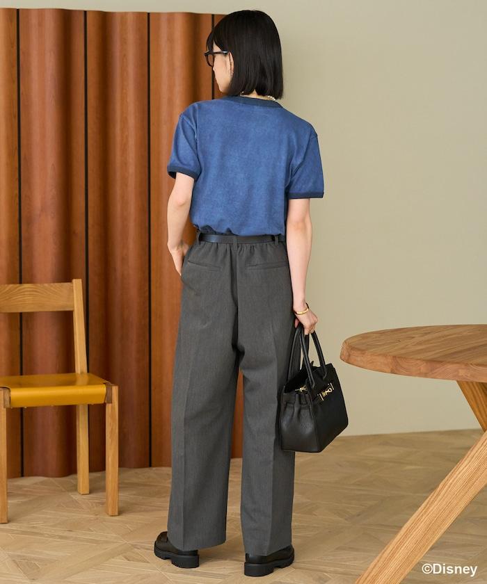 【米奇老鼠】領口T恤