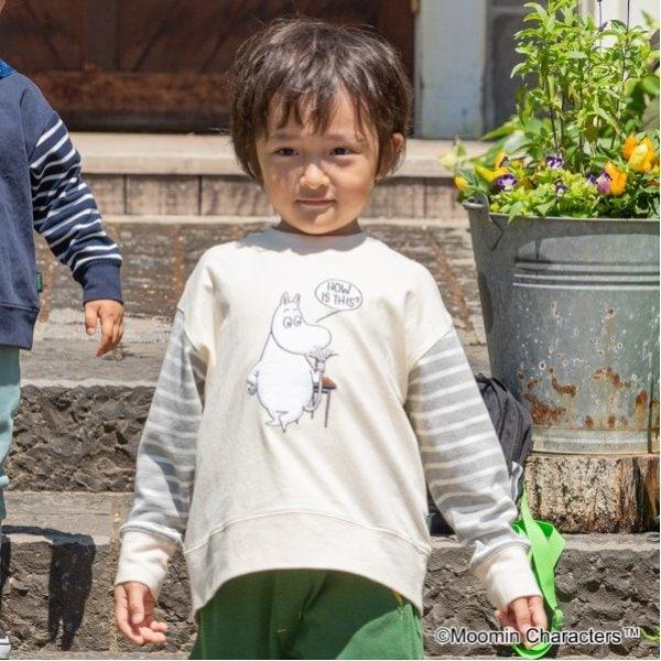 《姆明》/金色尾巴長袖T恤