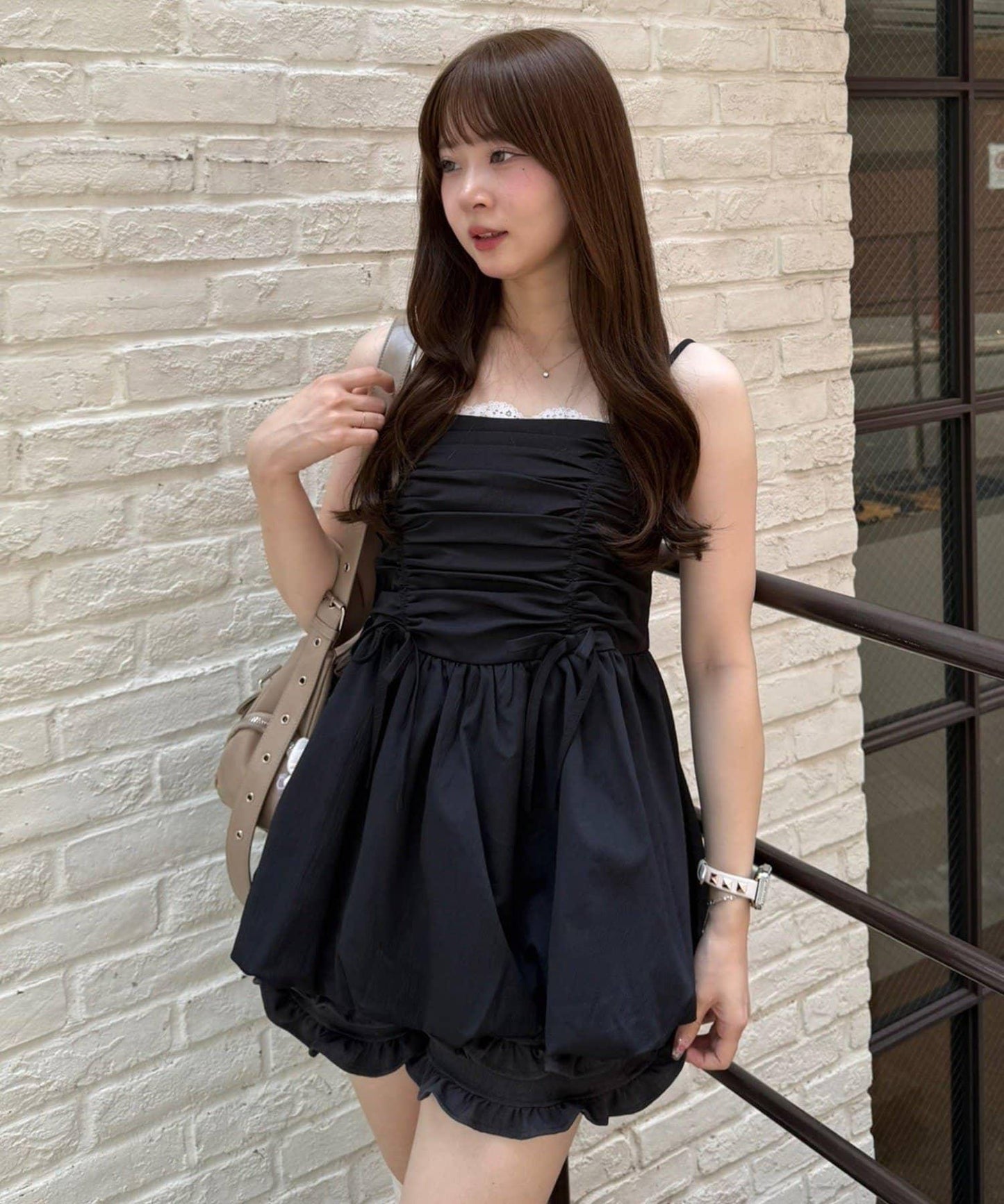 【本季流行單品】氣球款束腰連衣裙