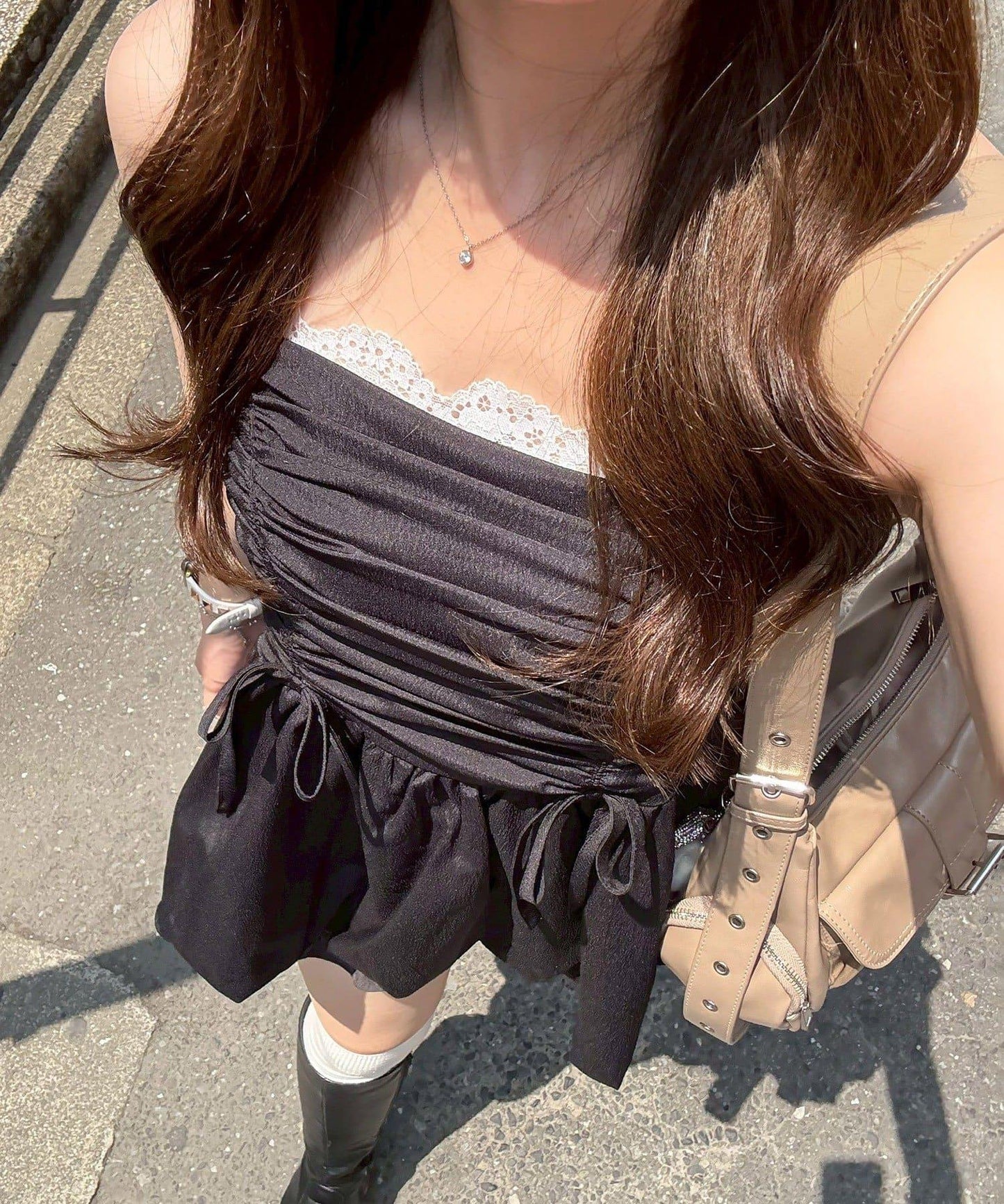 【本季流行單品】氣球款束腰連衣裙