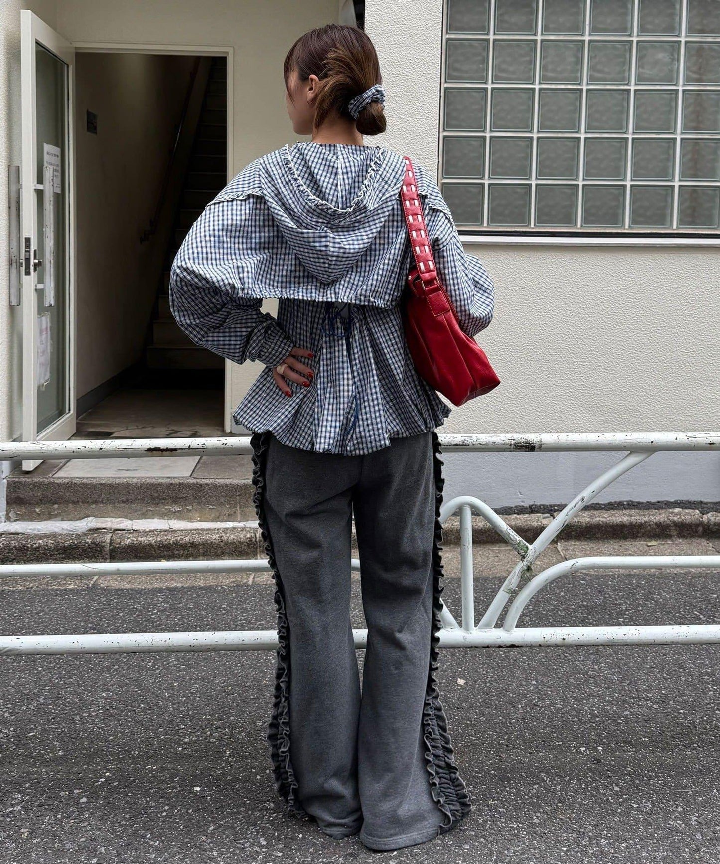 3件套襯衫短外套連帽衫