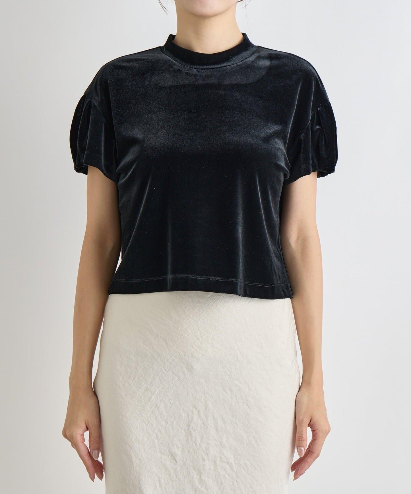 絨面鬱金香上衣