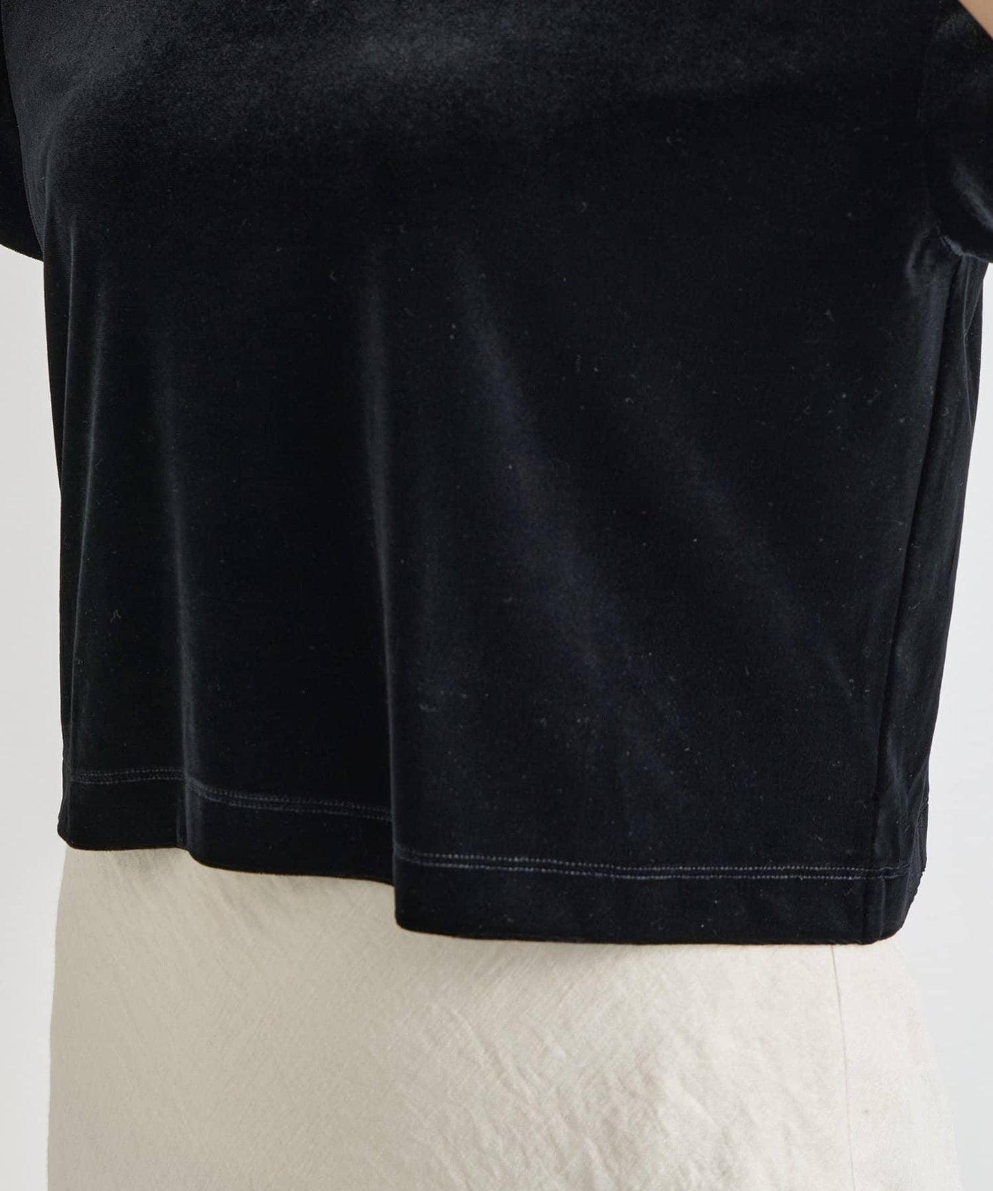 絨面鬱金香上衣