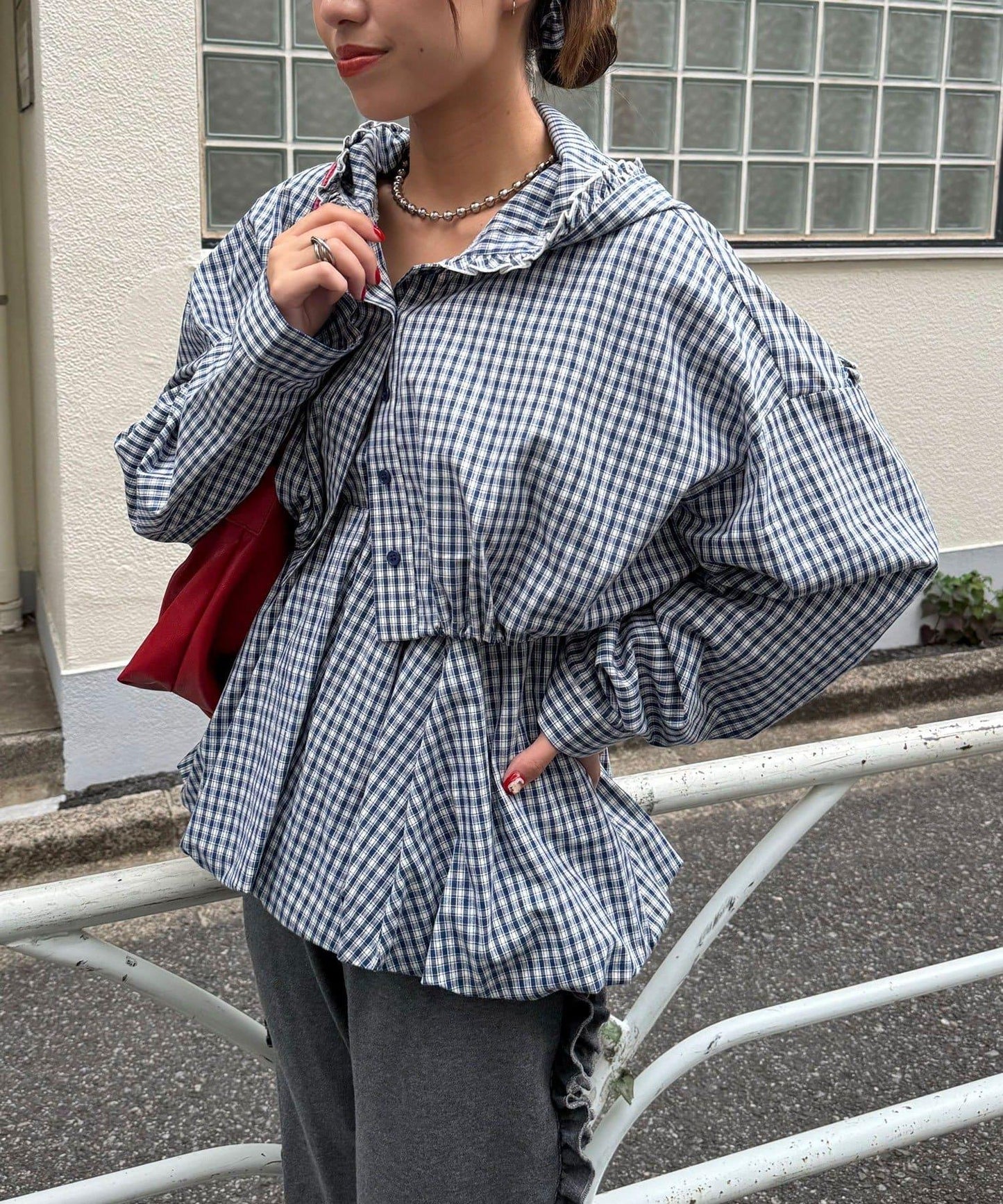 3件套襯衫短外套連帽衫