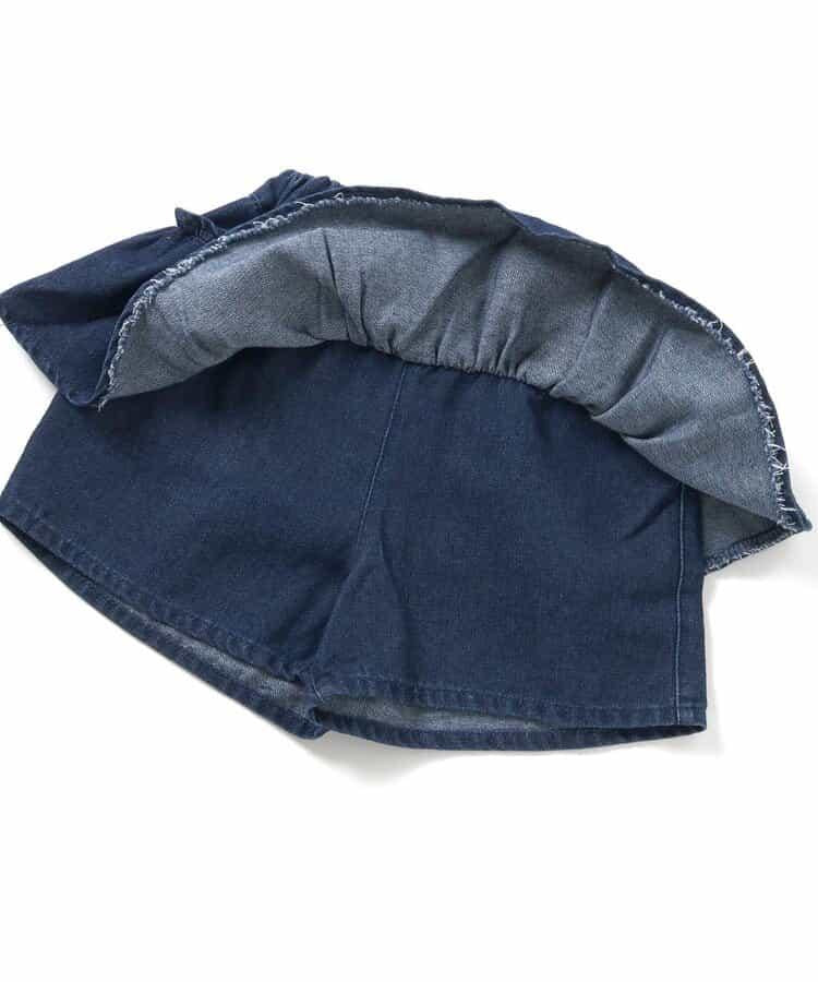 荷葉邊長款上衣&層疊裙套裝_短款